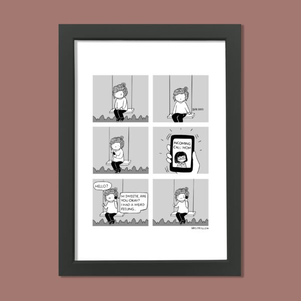 A Mother Knows - Signed Comic Print