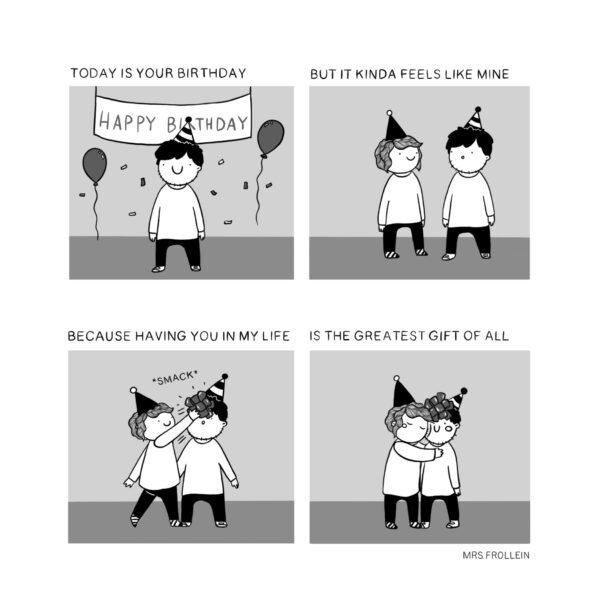 Happy Birthday - Signed Comic Print - Image 2