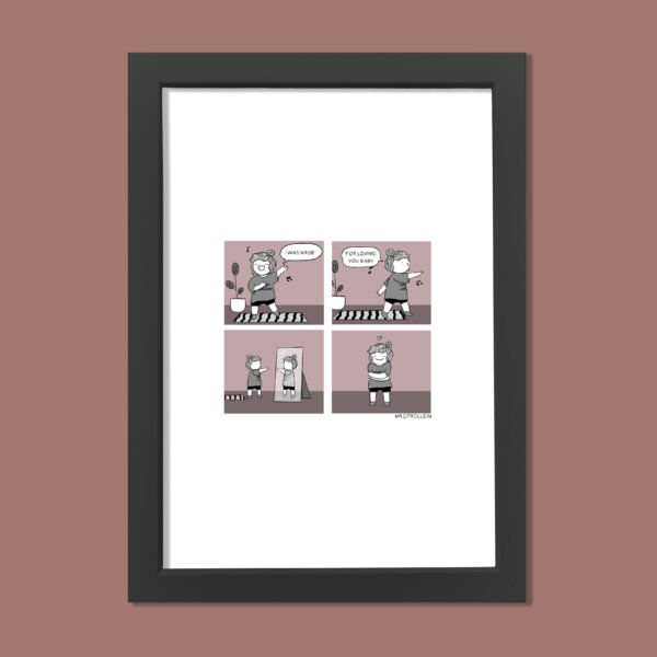 I Was Made For Loving You - Signed Comic Print