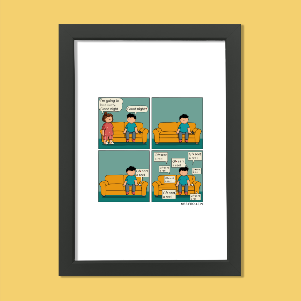 To Bed Early - Signed Comic Print