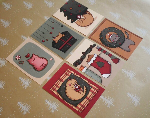 Meowy Christmas Card Bundle