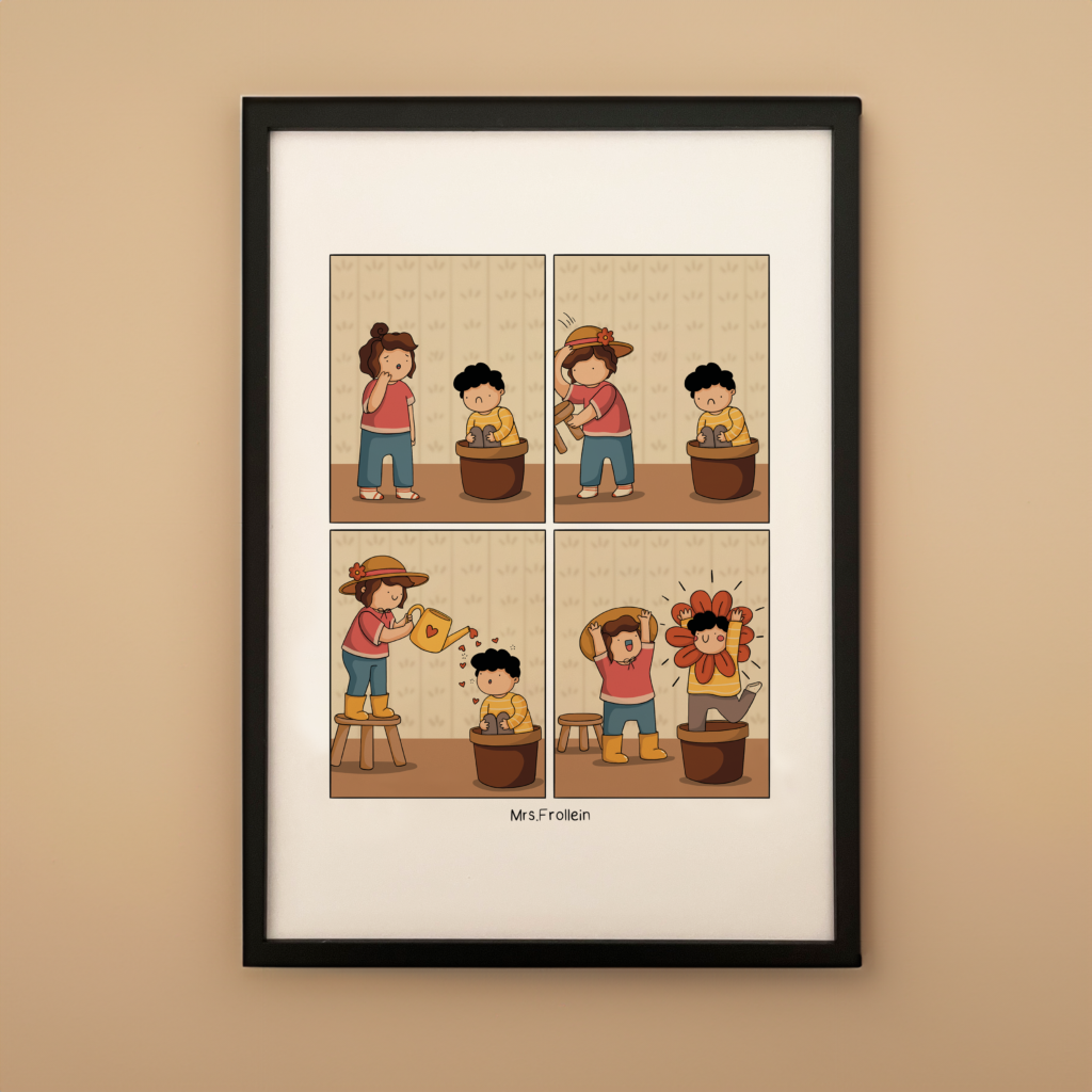 Love Gardener - Signed Comic Print