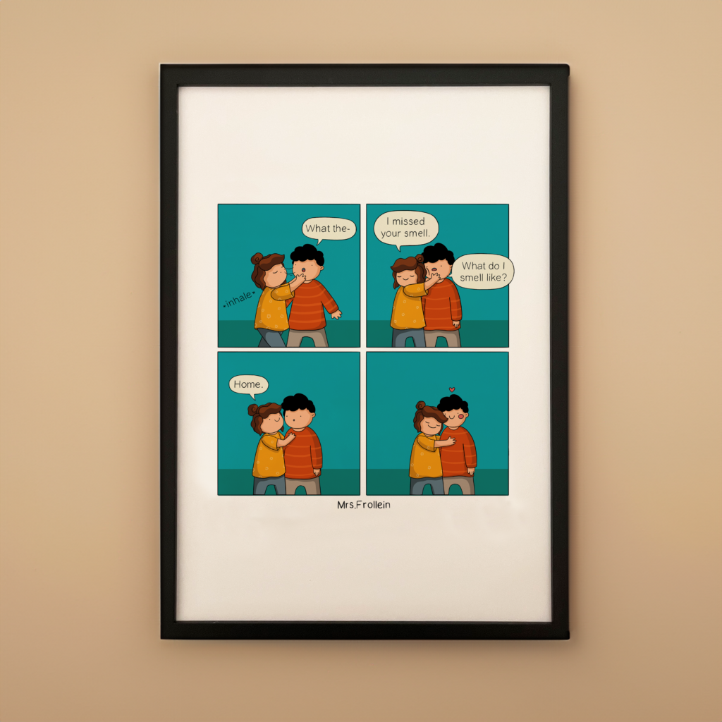 Smelly Love - Signed Comic Print