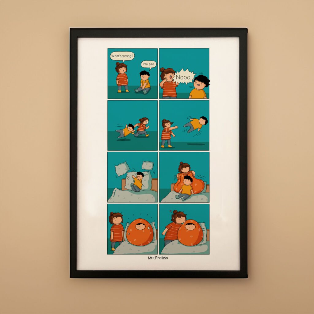 Not On My Watch - Signed Comic Print