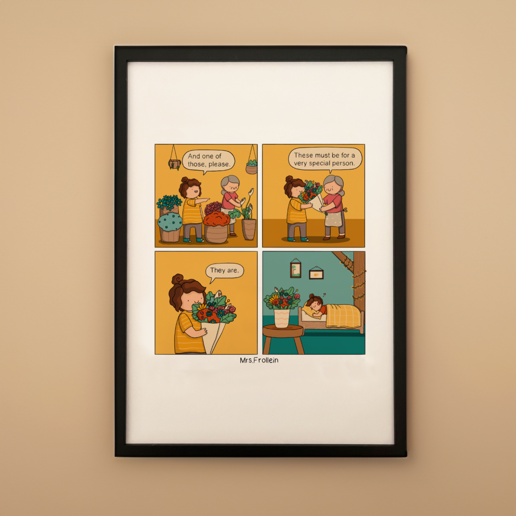Selfcare - Signed Comic Print