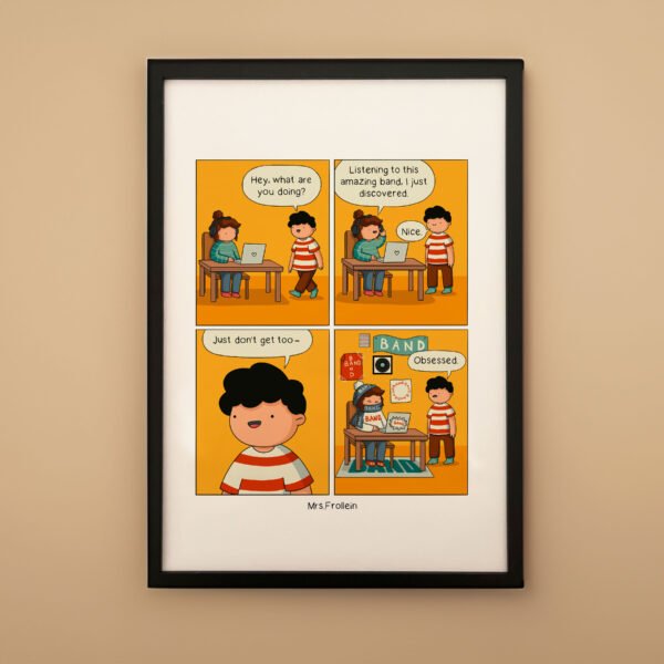 Fandoom - Signed Comic Print
