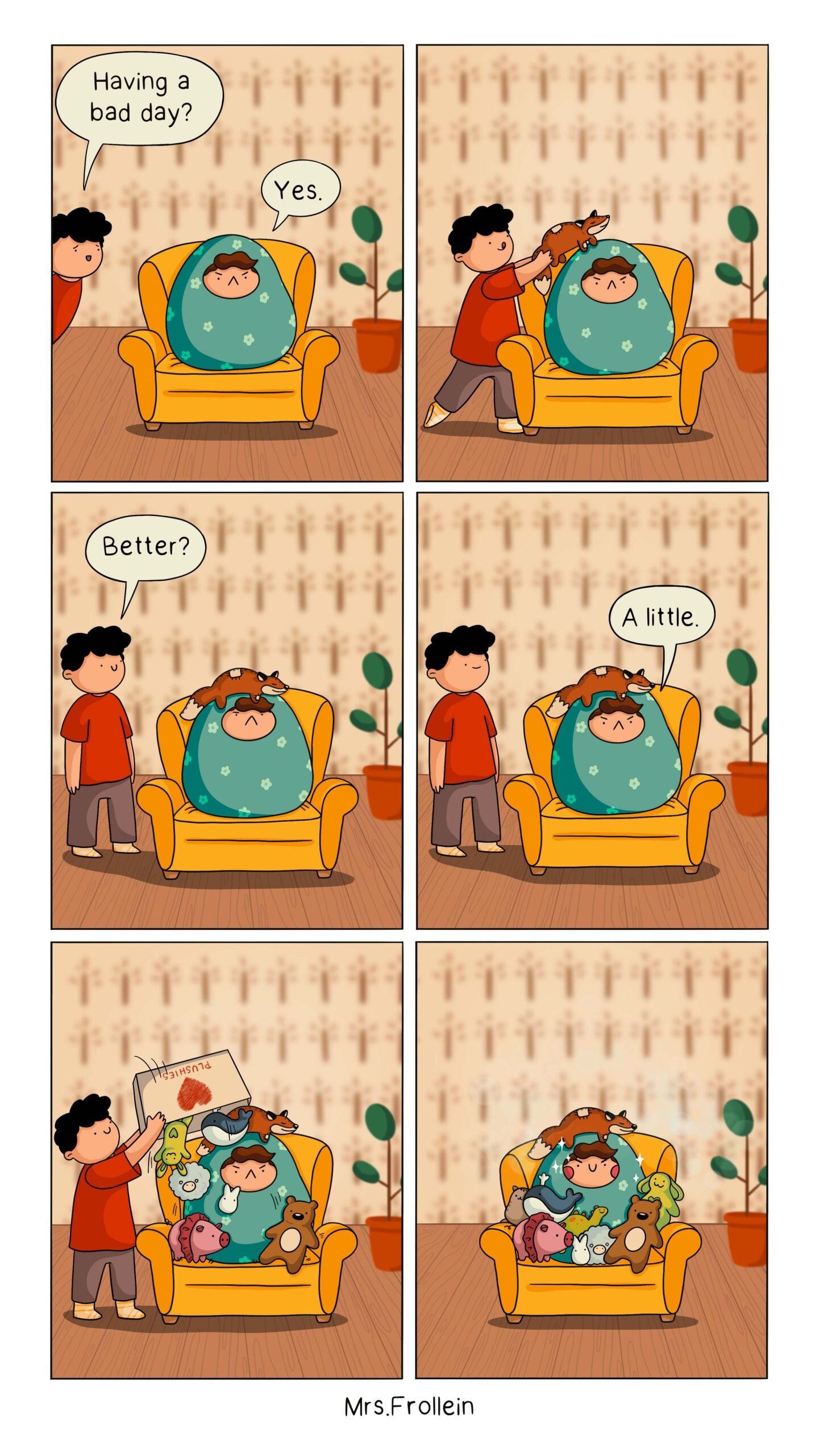 Emotional Support Plushies