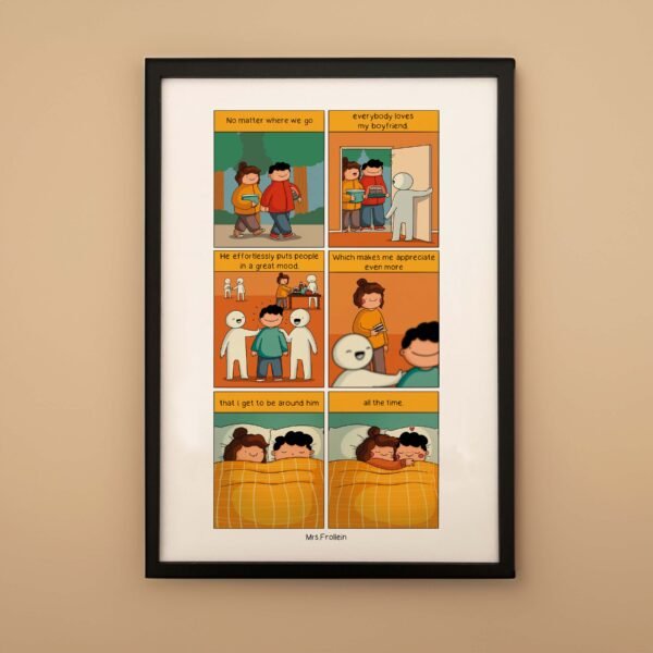 My Little Treasure - Signed Comic Print