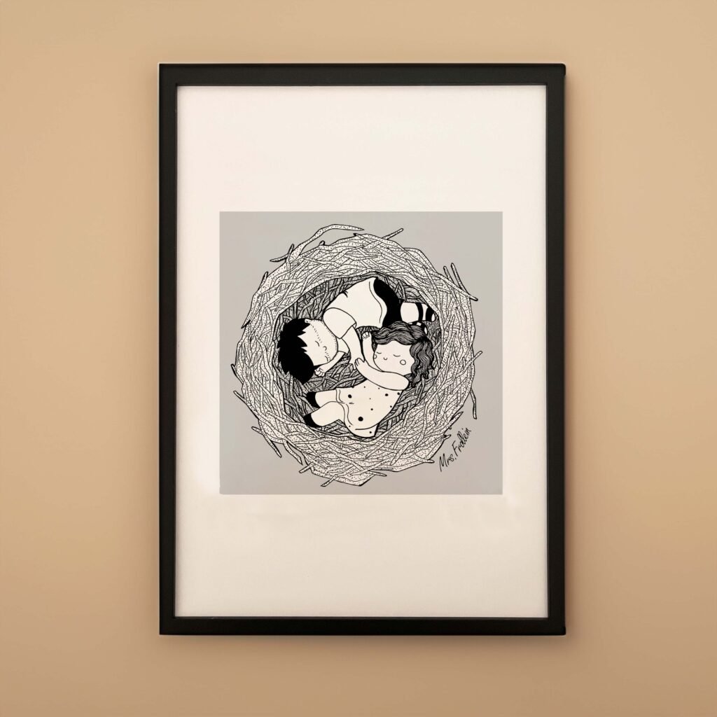 Nest - Signed Comic Print