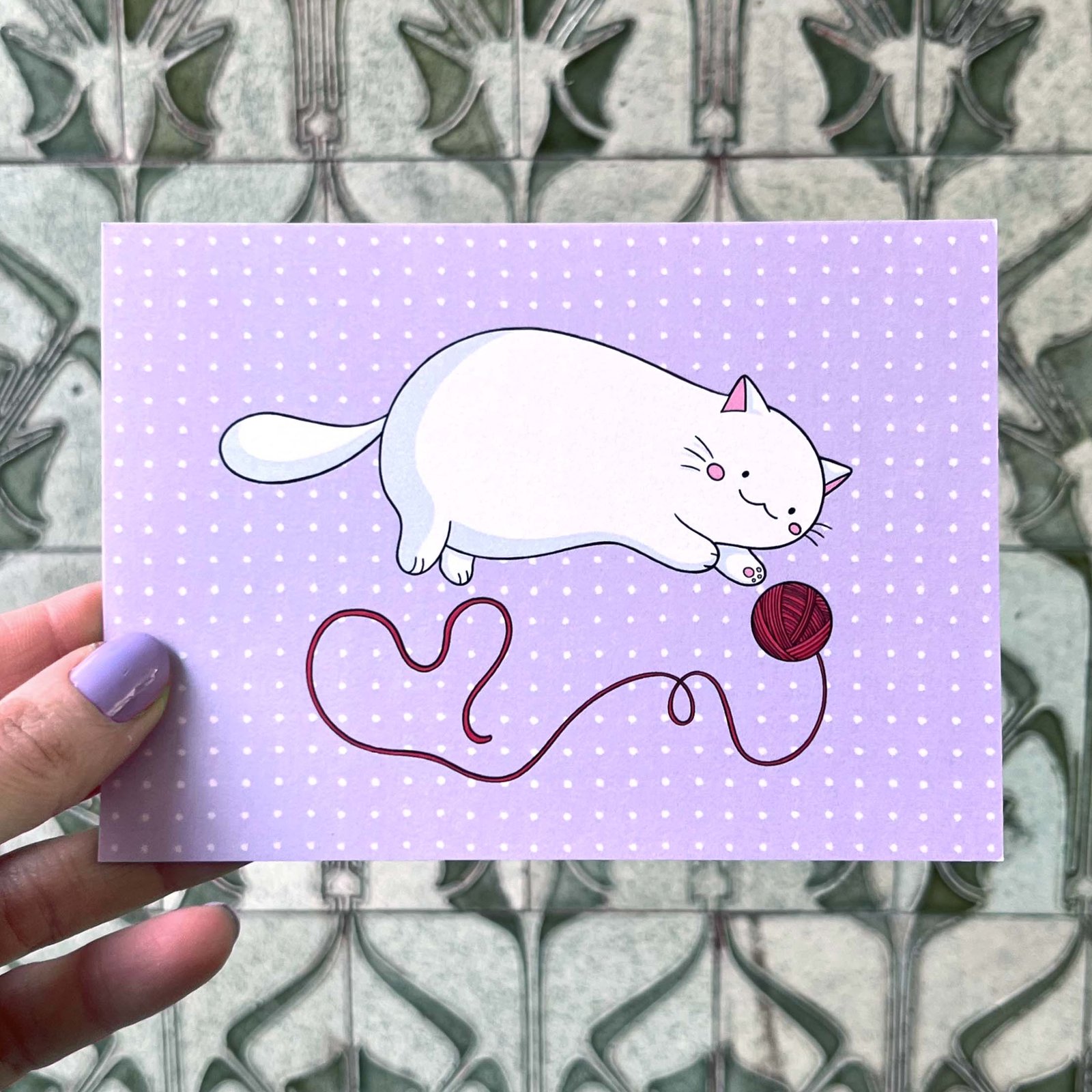 Valentine's Day Card - Woolly Love