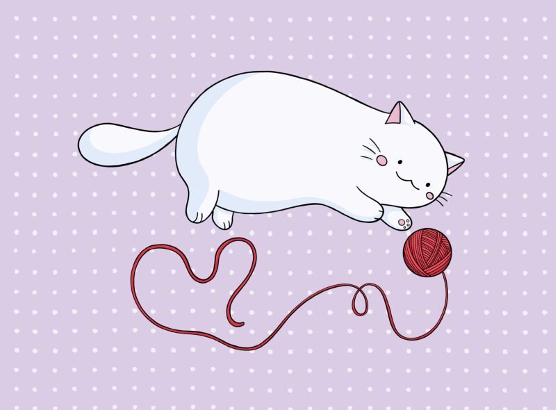 Valentine's Day Card - Woolly Love - Image 2