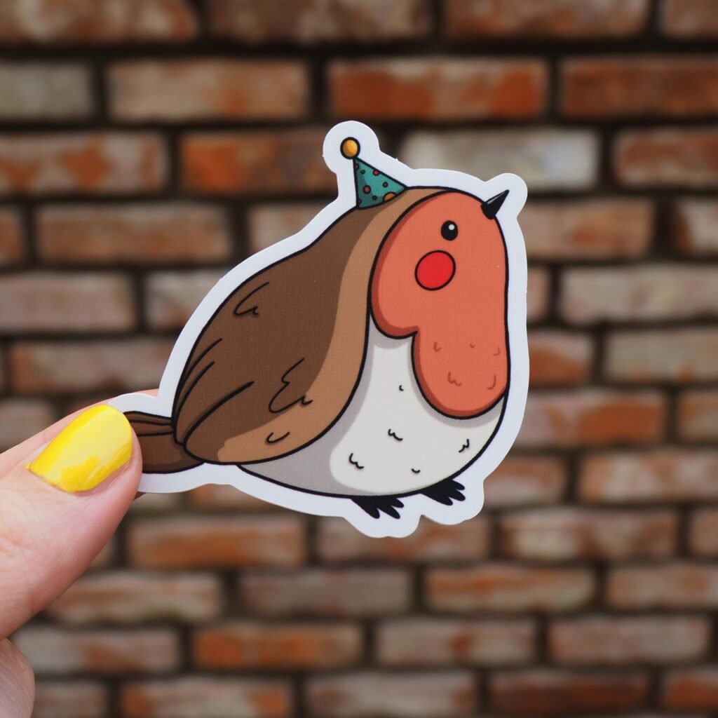 Robin Sticker