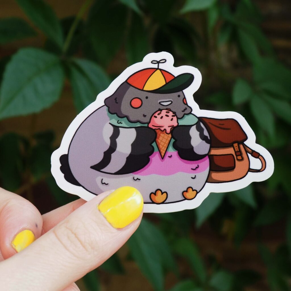 Pigeon Sticker