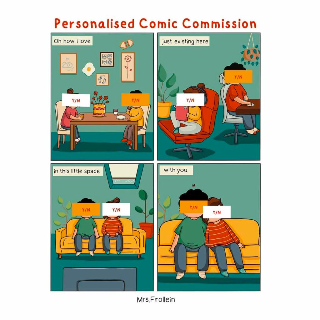 Comissions - Personalised Digital Comic